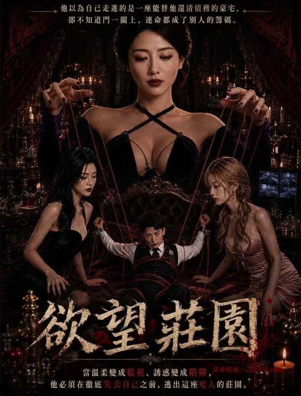欲望庄园（30集）Ai擦边短剧-深夜剧场
